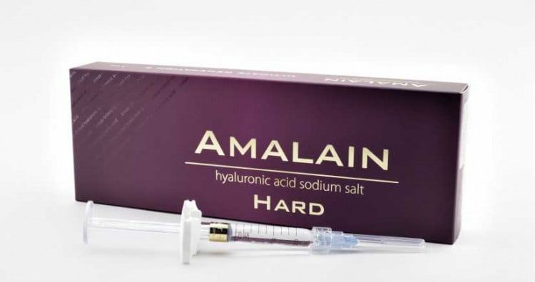 Контурная пластика препаратом Amalain Hard (1 мл)