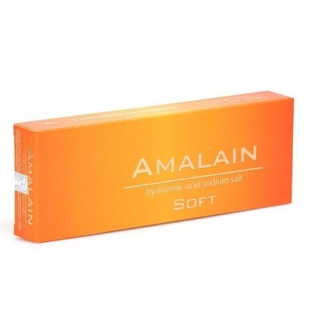 Контурная пластика губ препаратом Amalain, (1 мл)