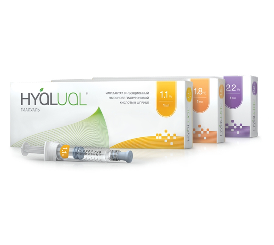 Биоревитализация препаратом Hyalual (1 ml)