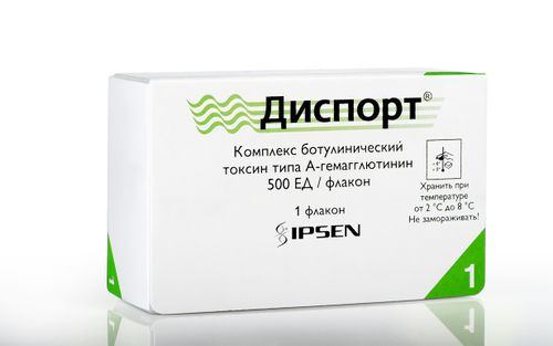 Лечение гипергидроза препаратом Dysport (300 ед)