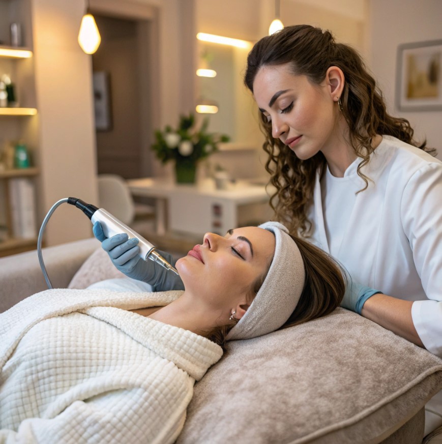 Вакуумная чистка HydraFacial (очищение, базовая)