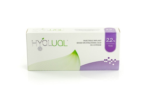 Биоревитализация Hyalual 2,2%,( 1 ml)