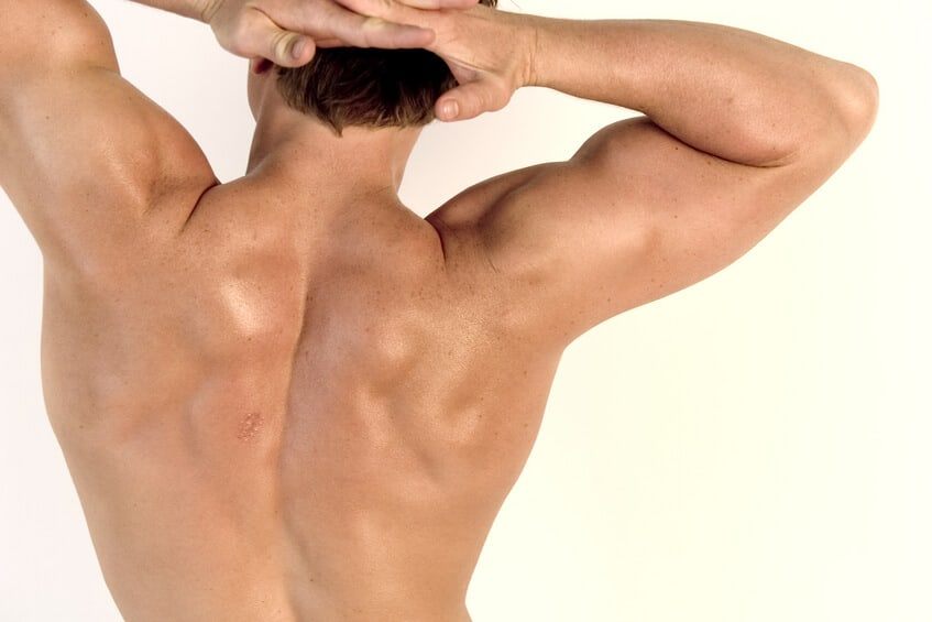 Лазерная эпиляция для мужчин: часть спины