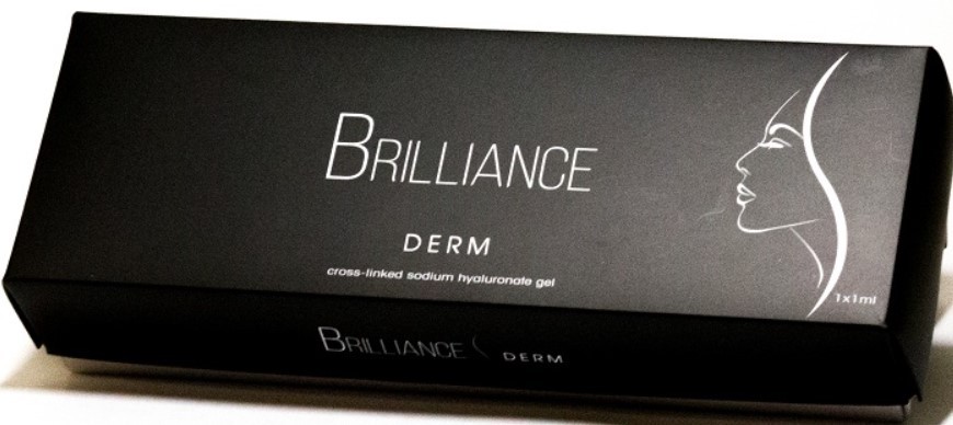 Увеличение губ препаратом Brilliance Derm (1 мл)