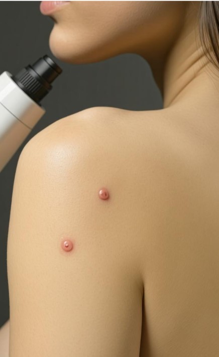 Удаление лазером (за 1 ед): новообразования