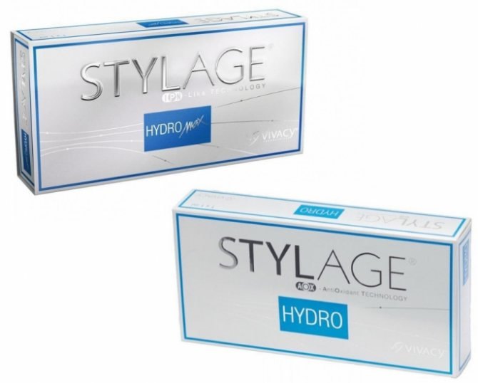 Контурная пластика препаратом STYLAGE HYDRO 