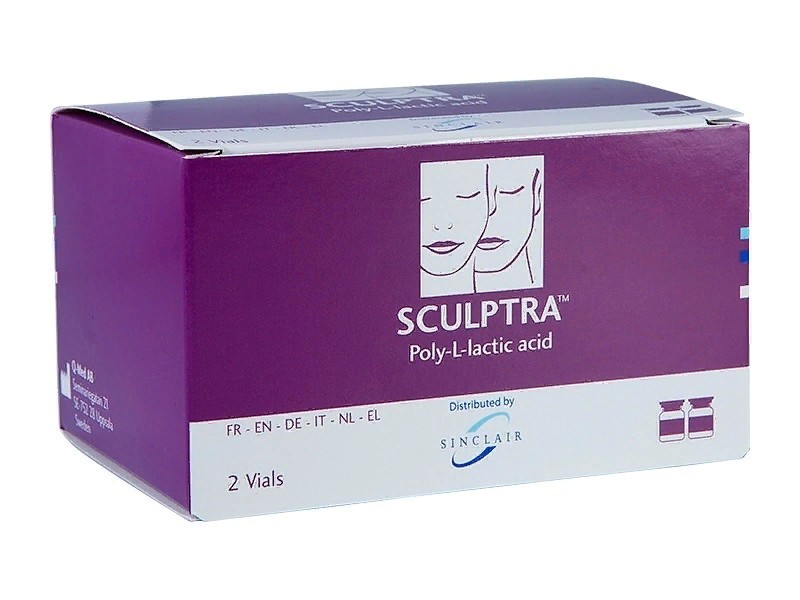 Контурная пластика препаратом Sculptra (8 мл)