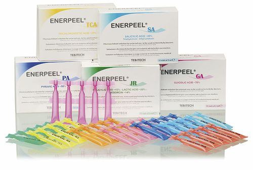 Косметический комплексный уход кожи программой обновления кожи Enerpeel SA