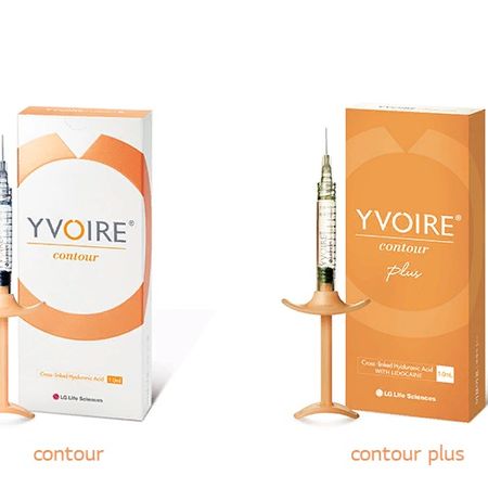 Контурная пластика препаратом Yvoire Contour (2 мл)