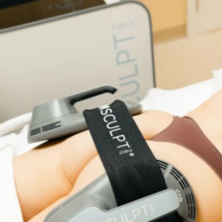 Аппаратный массаж EMSCULPT: ягодицы