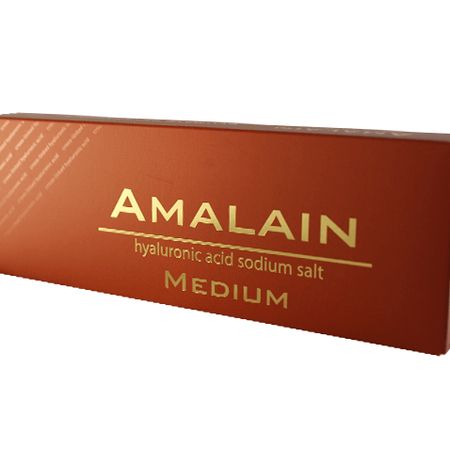Контурная пластика препаратом Amalain Medium (1 мл)