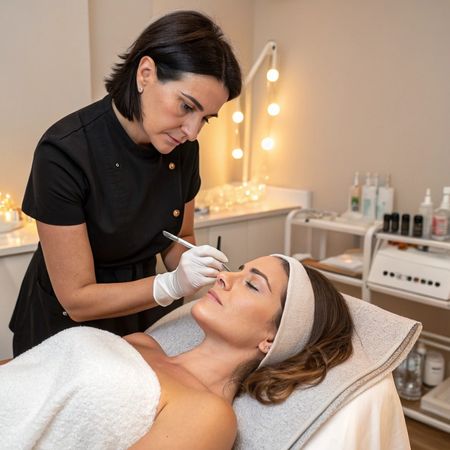 Мезотерапия препаратом V.E.C. Multipeptide complex (2 мл): зона вокруг глаз