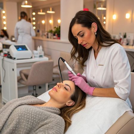 Микроигольчатый рф-лифтинг: лицо + зона вокруг глаз