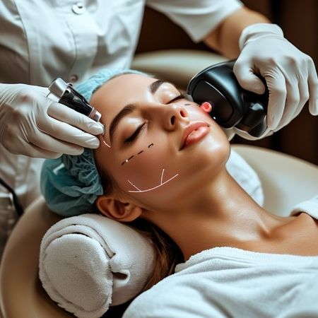 Лазерная шлифовка: лицо