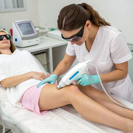 Лазерная эпиляция: классическое бикини + подмышки