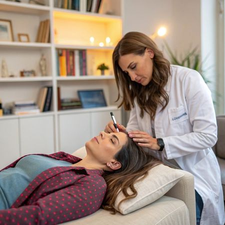 Мезотерапия препаратом Dermaheal HL (2,5 мл): волосистая часть кожи головы
